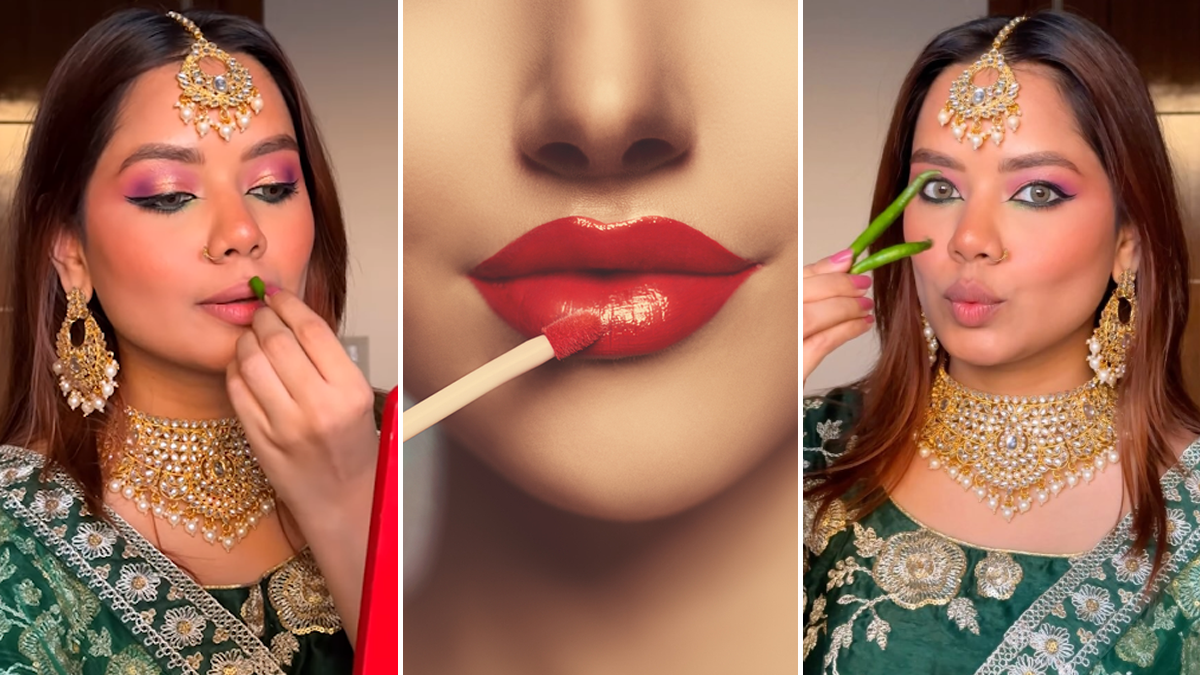 Delhi Influencer Uses Green Chilli As ‘Natural Lip Plumper’: Facial Doctor Shares It Can Cause Damage To Skin